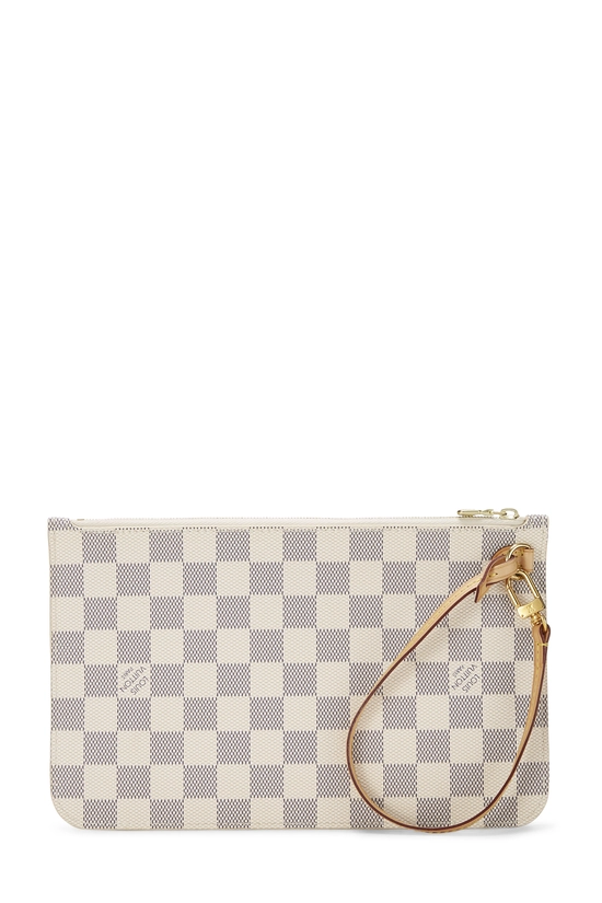 Damier Azur Neverfull Pouch, , large image number 2