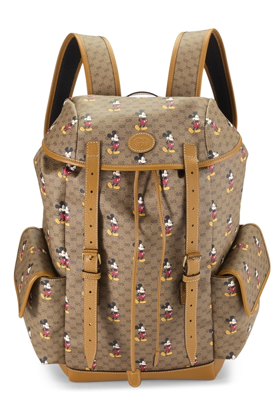 Pre-Owned Disney x Gucci Brown GG Supreme Canvas Donald Duck  display picture 1