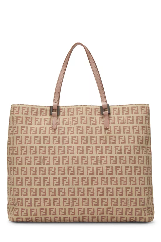 Pink Zucchino Canvas Tote, , large image number 0