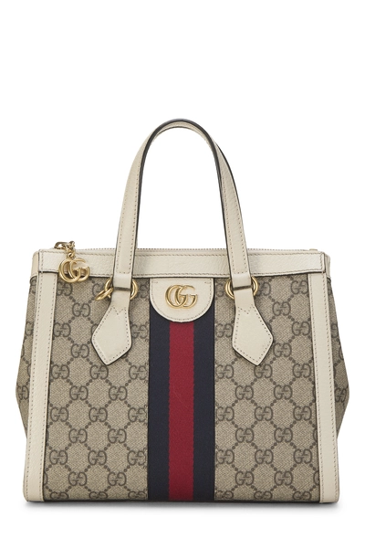 Gucci Original GG Supreme Canvas Ophidia Tote Small