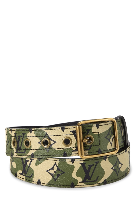 Takashi Murakami x Louis Vuitton Monogramouflage Ceinture 90, , large image number 0