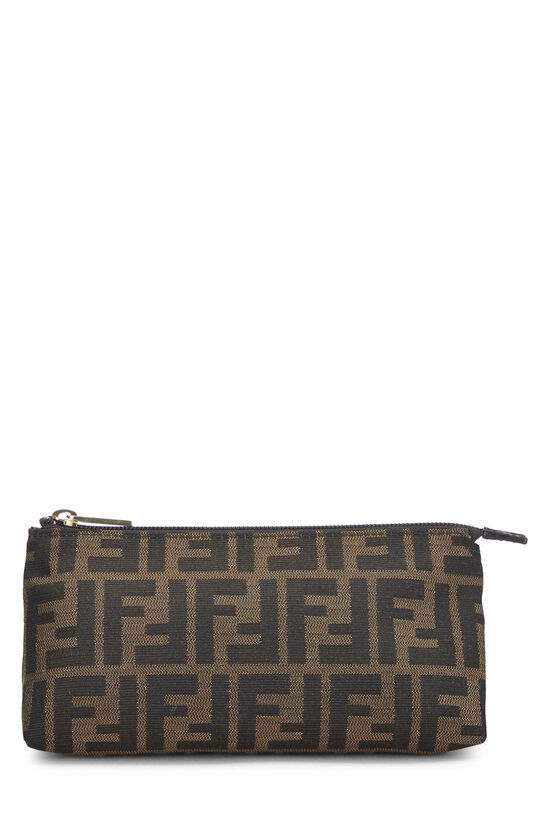 Brown Zucca Canvas Pouch, , large image number 0
