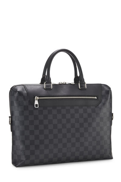 Damier Graphite Porte Documents-Jour NM, , large