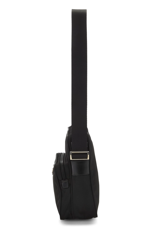 Black Nylon Messenger Bag Small, , large image number 2