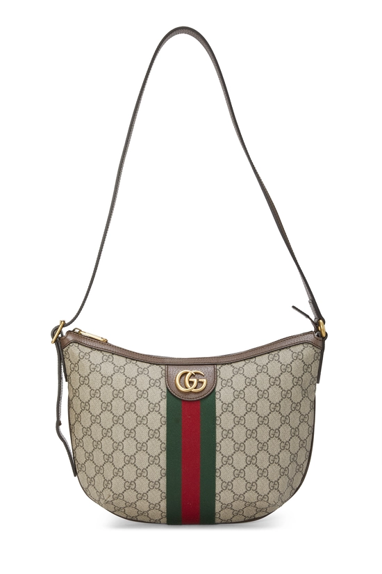 Original GG Supreme Canvas Ophidia Shoulder Bag Large, , large image number 0