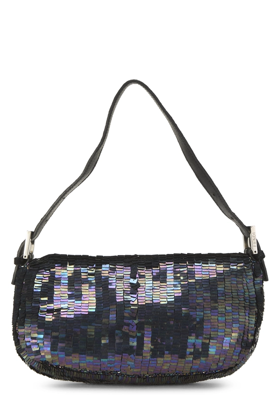 Navy Sequin Baguette, , large image number 3