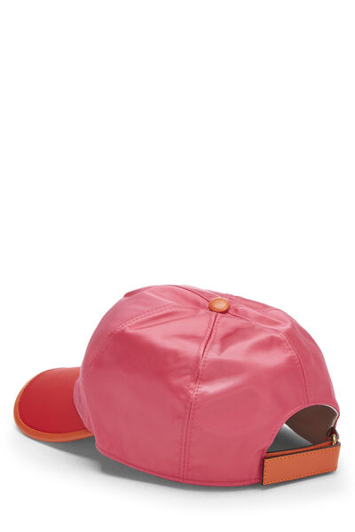 Adidas x Gucci Pink Nylon Baseball Cap, , large