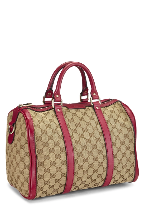 Red Original GG Canvas Boston Handbag Medium, , large image number 1