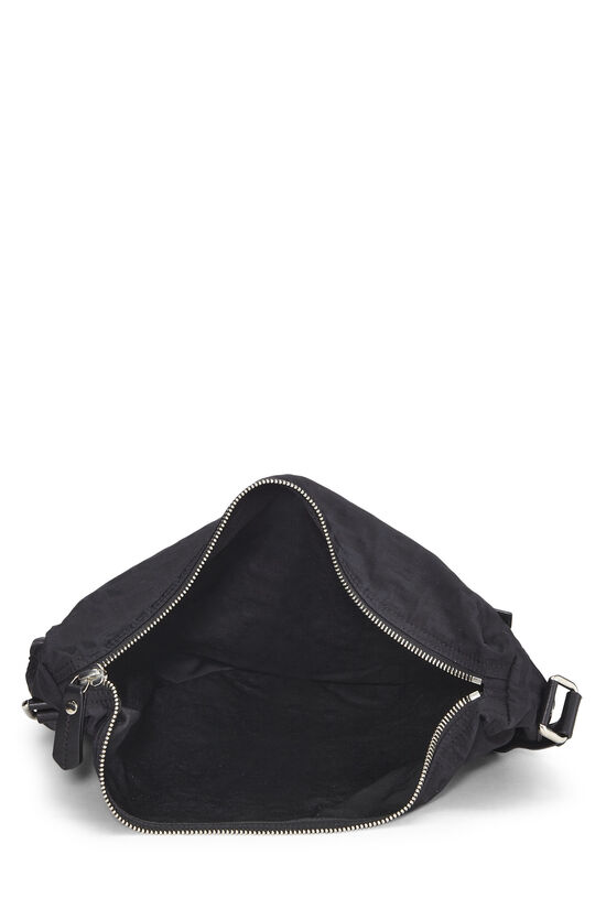 Black Zucchino Nylon Messenger Bag, , large image number 5