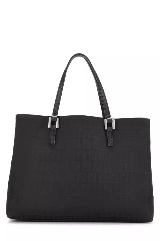 Black Zucchino Canvas Tote Small, , large image number 3