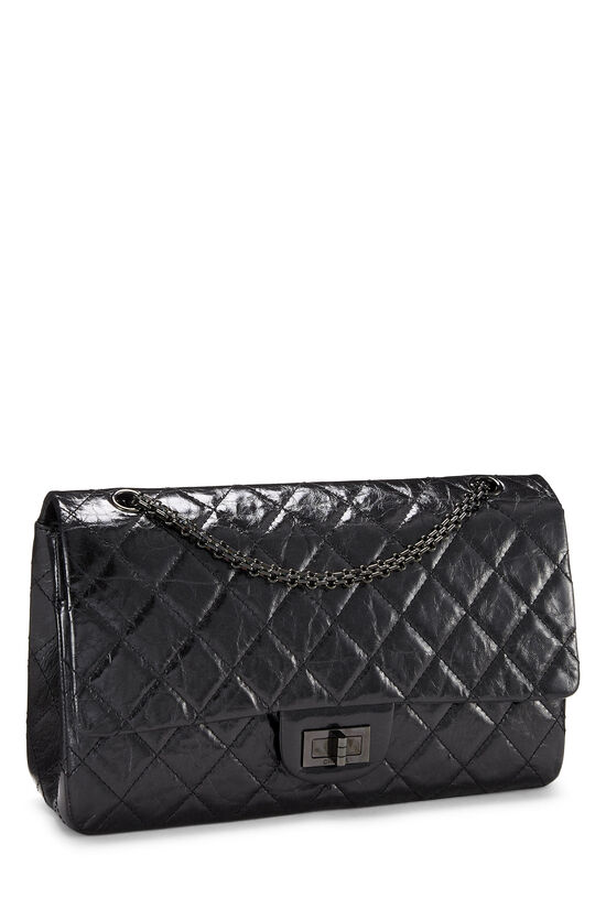 Chanel 50th Anniversary Reissue 227 Double Flap Bag - Black