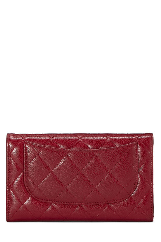Red Caviar Classic Flap Wallet, , large image number 2