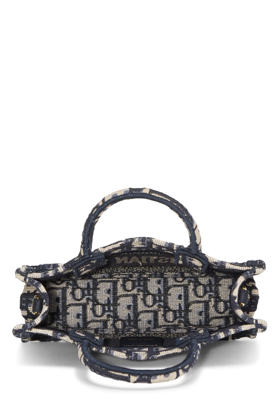 Navy Trotter Canvas Book Tote Mini, , large image number 5