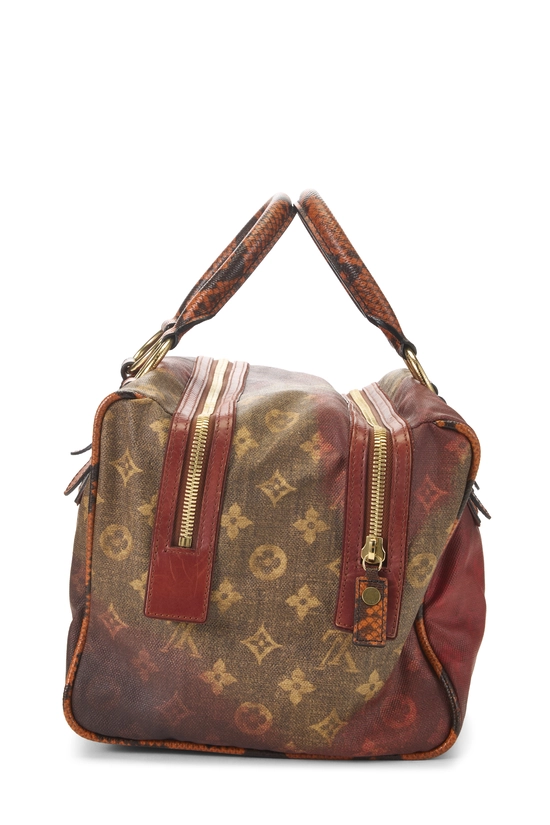 Richard Prince x Louis Vuitton Orange Monogram Heartbreak Jokes Handbag, , large image number 2