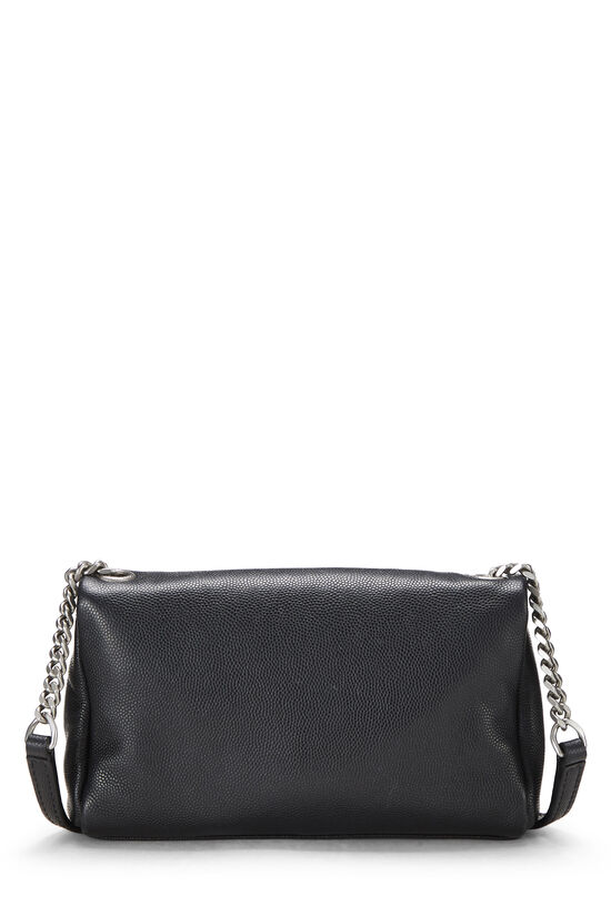 Black Leather West Hollywood Toy Bag, , large image number 4