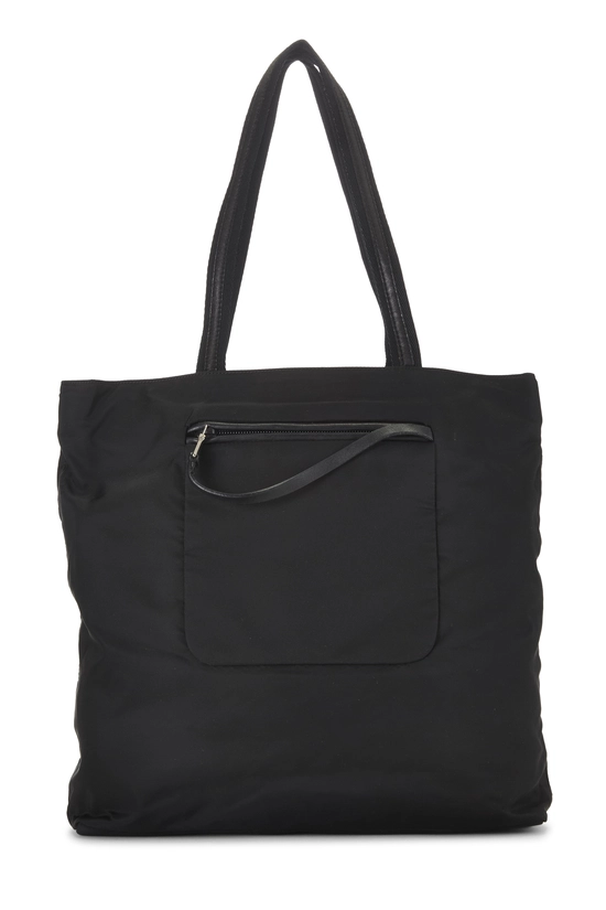 Black Nylon Tote, , large image number 3
