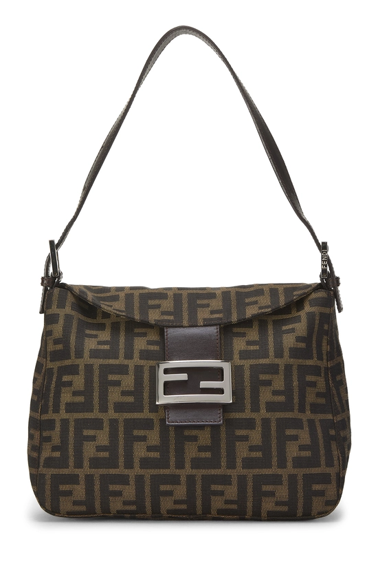 Brown Zucca Canvas Shoulder Bag, , large image number 0