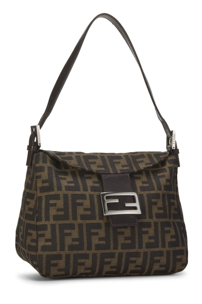 Fendi Brown Zucca Canvas Shoulder Bag — photo 2