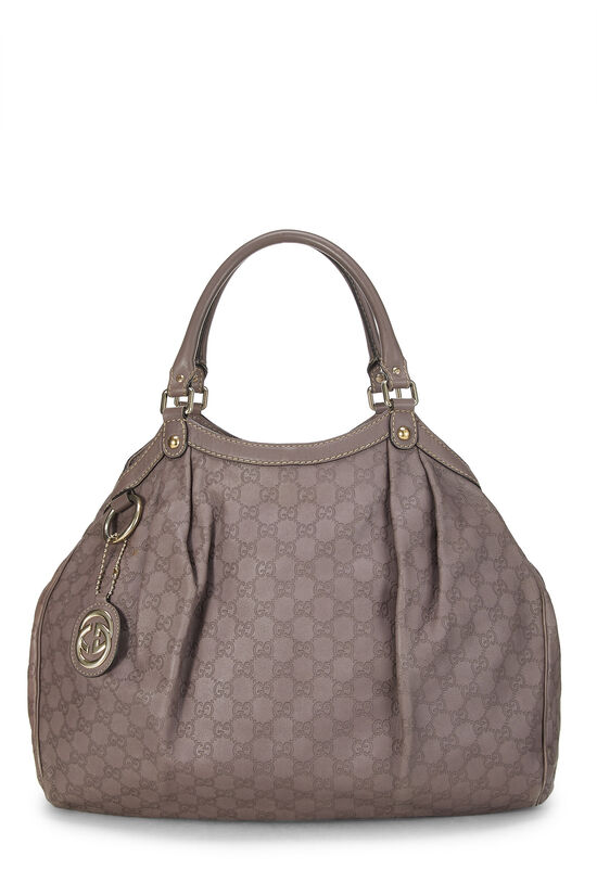 Purple Guccissima Sukey Tote Large, , large image number 1