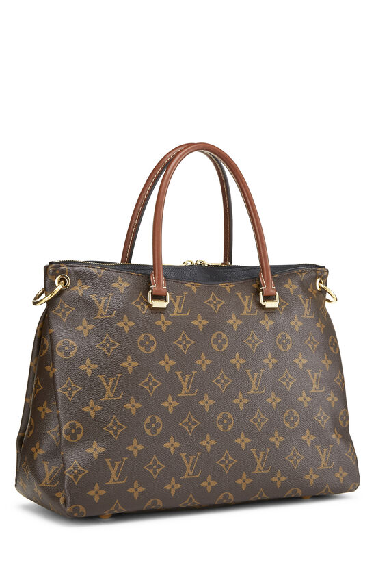 Louis Vuitton Popincourt NM Handbag Monogram Canvas with Python MM