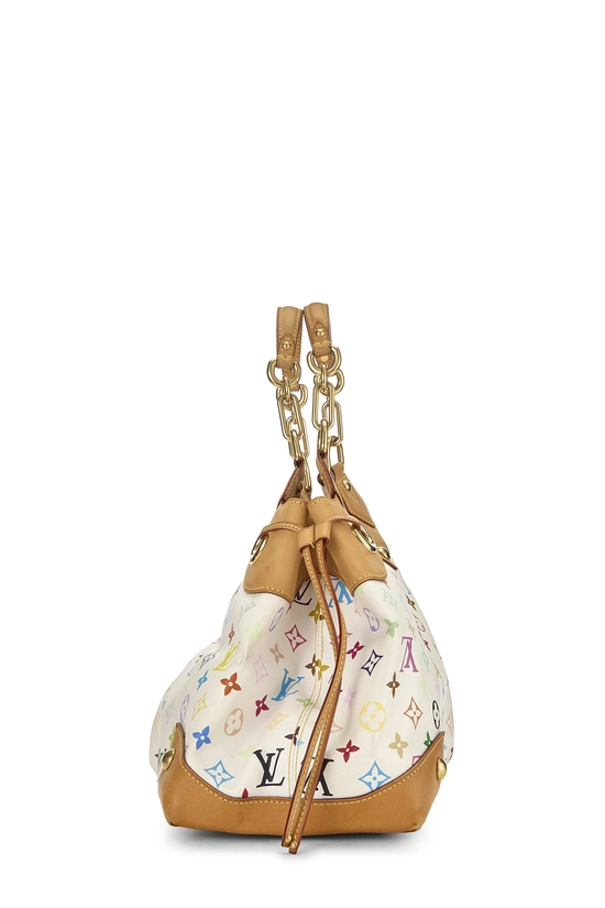 Takashi Murakami x Louis Vuitton White Monogram Multicolore Ursula, , large image number 2