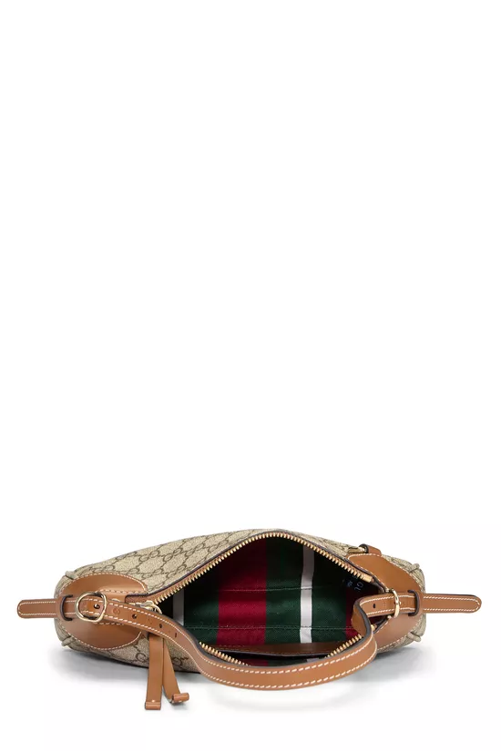 Brown GG Supreme Canvas Shoulder Bag Small, , large image number 5