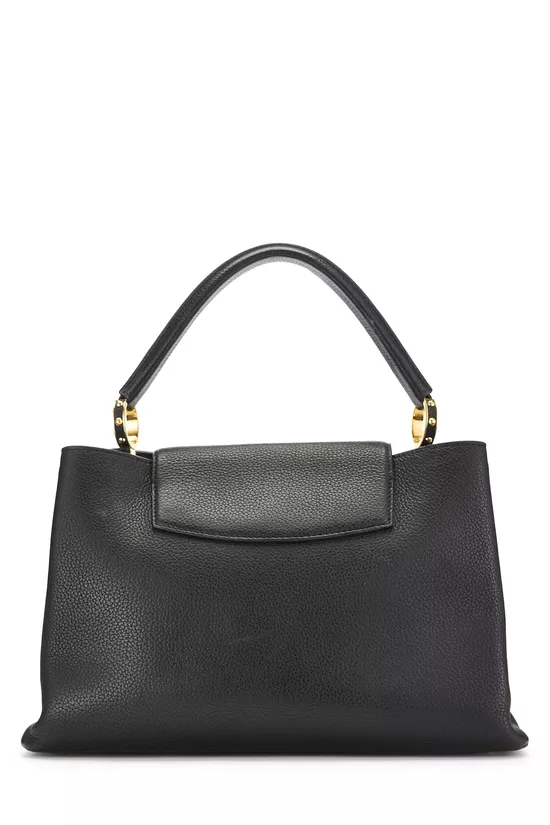 Black Taurillon Capucines MM, , large image number 3