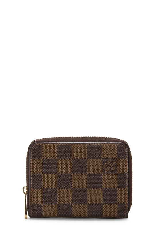 Damier Ebene Zippy Coin Purse, , large image number 0