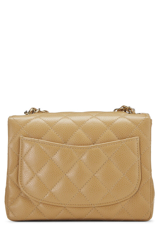 Chanel Classic Small Flap 23A Golden Brown/Caramel Quilted Caviar Light Gold  Hardware
