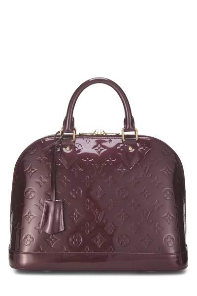 Louis Vuitton Purple Monogram Vernis Alma PM NM