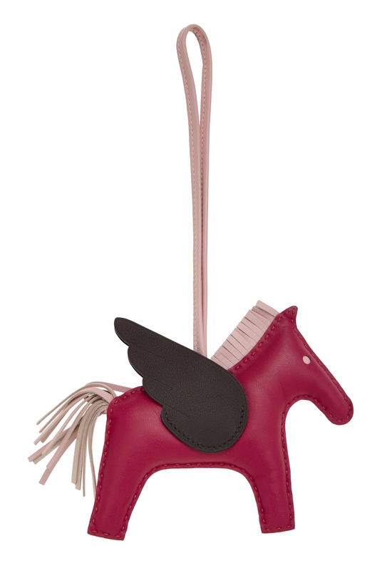 Multicolor Lambskin Rodeo Bag Charm MM, , large image number 1