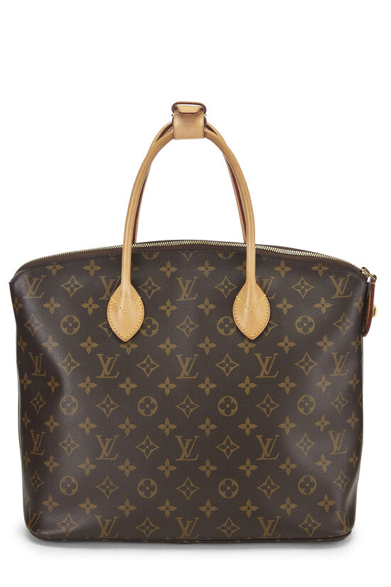 Louis Vuitton Vintage Louis Vuitton Lockit MM Monogram Canvas Handbag