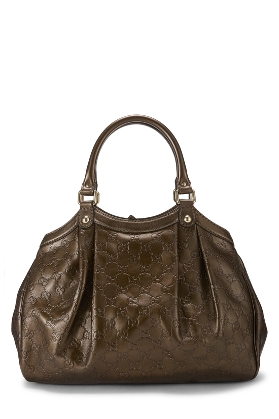 Brown Guccissima Sukey Tote, , large image number 3