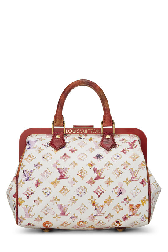 Louis Vuitton Limited Edition Monogram Watercolor Aquarelle Speedy 30  Handbag