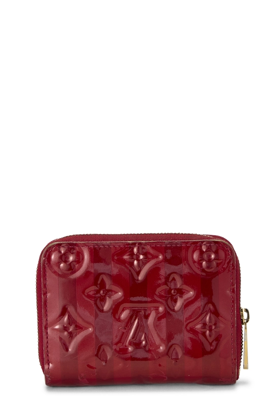 Pomme D'amour Monogram Vernis Rayures Zippy Coin Purse, , large image number 2