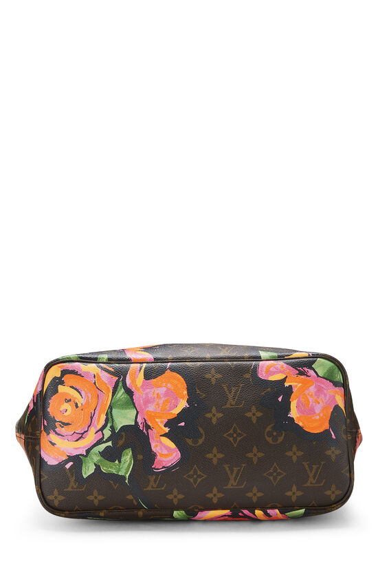 Louis Vuitton Stephen Sprous Monogram Roses Limited Neverfull MM