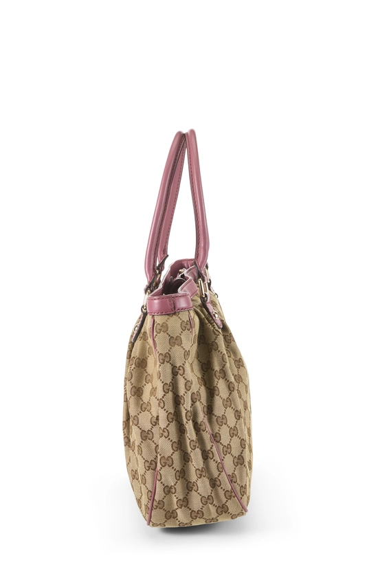 Pink Original GG Canvas Sukey Handbag Large, , large image number 2