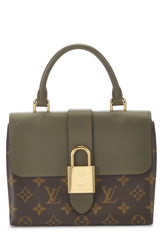 Green Monogram Canvas Locky BB, , large image number 0