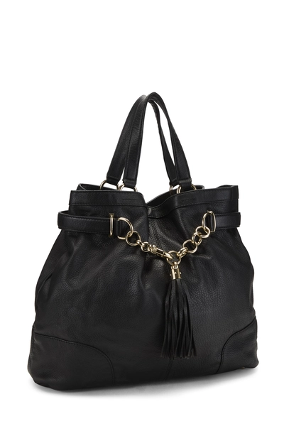 Gucci Black Leather Sienna Tote — photo 2