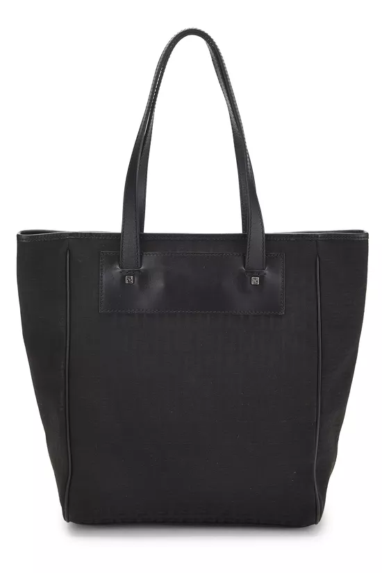 Black Zucchino Canvas Tote Small, , large image number 3
