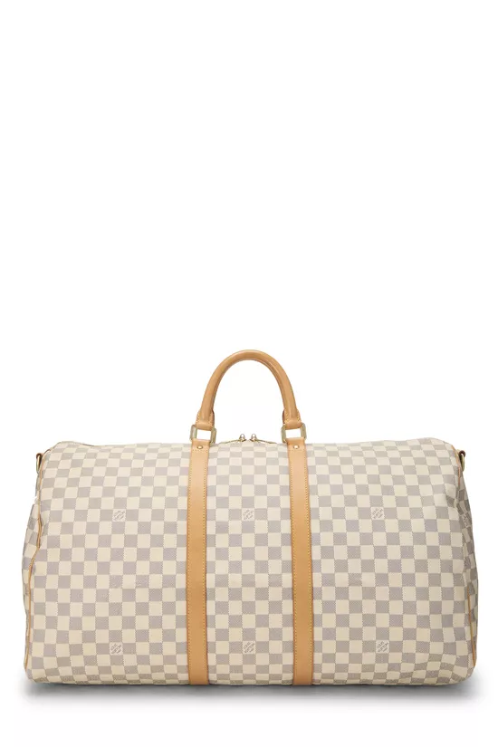 Damier Azur Keepall Bandouliere 55, , large image number 0