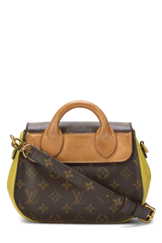 Yellow Monogram Canvas Eden PM, , large image number 3