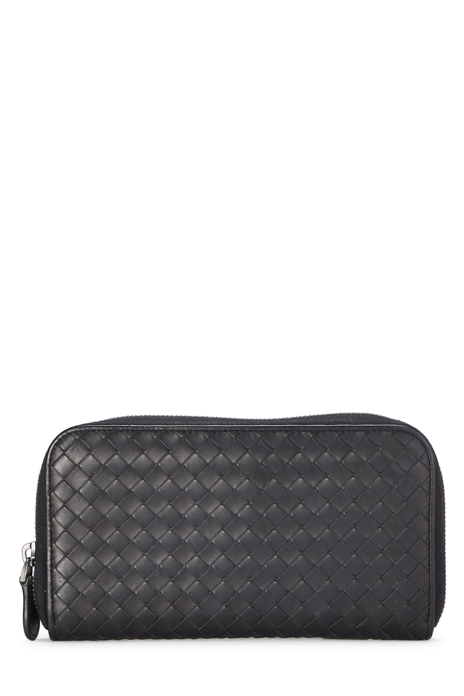 Pre-Owned Black Damier Infini Zippy XL QJADYAIXKB000