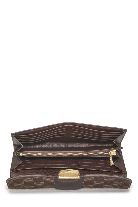 Damier Ebene Sistina Wallet, , large image number 3