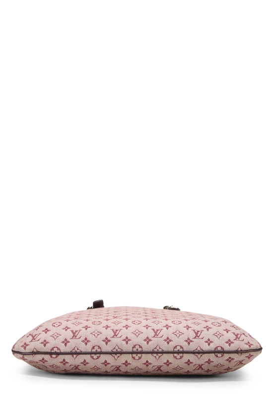 Burgundy Monogram Mini Lin Francoise, , large image number 4