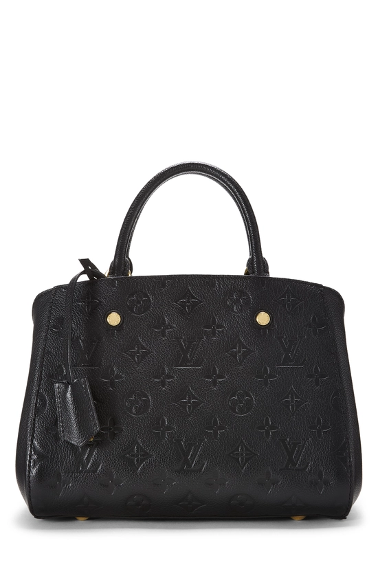 Black Monogram Empreinte Montaigne BB, , large image number 0