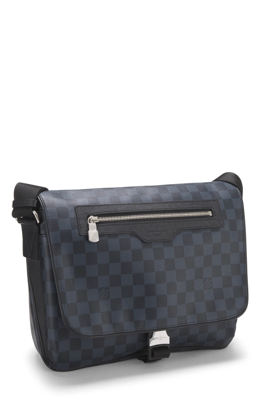 Damier Cobalt Match Point Messenger, , large image number 1