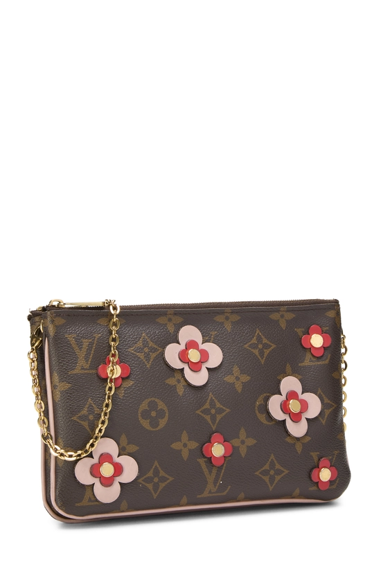 Monogram Flower Double Zip Pochette, , large image number 1