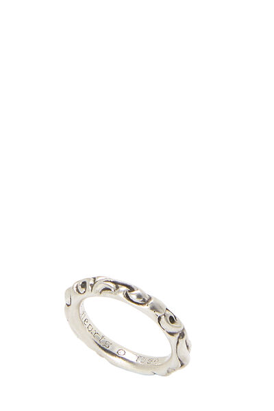 Sterling Silver Scroll Ring