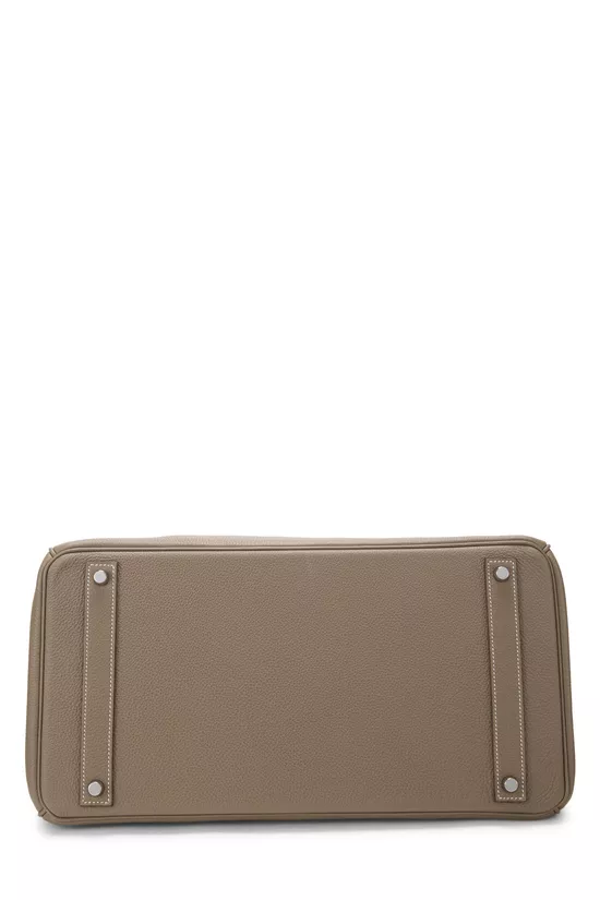 Etoupe Togo Birkin 40, , large image number 4